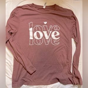Valentine’s long sleeve tshirt